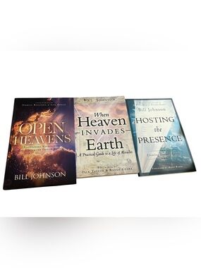 Bill Johnson Christian Spirituality Devotional Book Lot of 3 Books